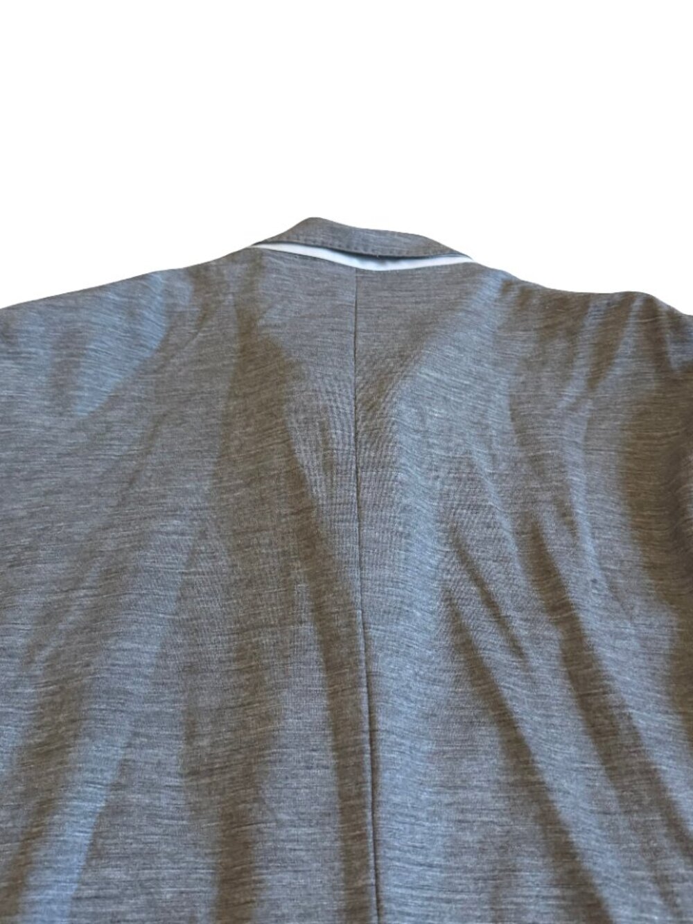 Hart Schaffner Marx Active Merino Wool Stretch Blazer Jacket Grey Size 48R Men's - Picture 7 of 14